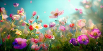 春风吹来了花朵什么歌？
