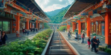 泰山火车站到泰山景区怎么走？