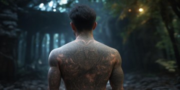 在男友身上贴画代表什么？