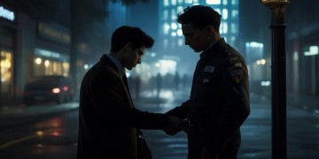交警送男友回来违法吗？