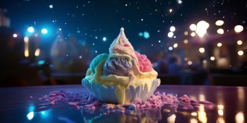 明星吃冰淇淋配什么歌？探索味蕾与旋律的完美融合