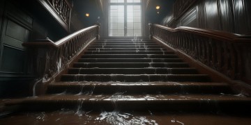 楼梯渗水漏水物业该管吗？