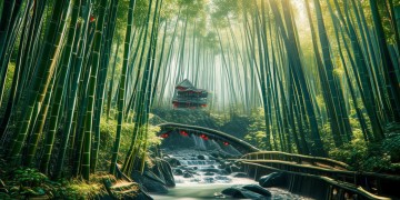 竹海山上有什么景点？