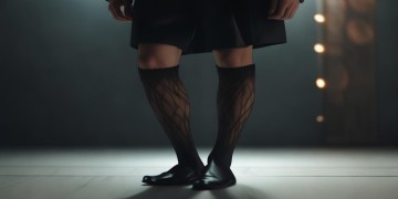 男友穿西装长筒袜好看吗？