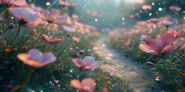 一路生花是哪首歌里面的歌词？