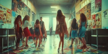 在教室里舞动青春，那究竟是哪一首歌的旋律？