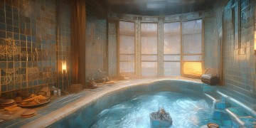 金华哪里洗澡好玩？