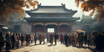 天坛买景点票后该如何进入？