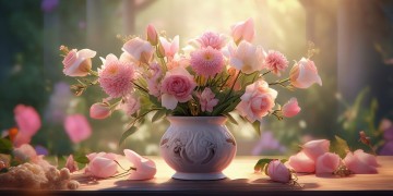 老师花束送男友寓意什么？