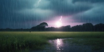 早起外头下起大雨是什么歌？