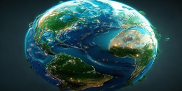 3D打印地球AI模型，能否精准复刻蓝色星球的生态与未来？