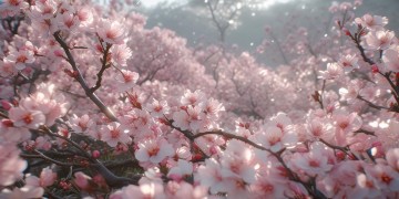 等我回来看桃花是什么歌？