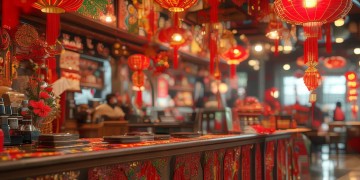 物业前台在春节期间是否也有节日氛围？