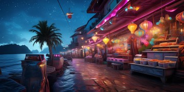 龙湾夜宵哪里好玩？