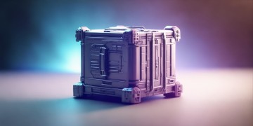 如何用AI制作空投箱模型？