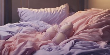 女友内衣胸大显小吗？