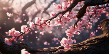 看桃花开满枝丫什么歌？