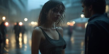 女生淋雨见男友正常吗？