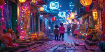 金华小孩晚上哪里好玩儿？