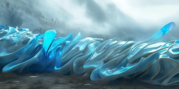 文心一言的字体颜色，真的是蓝色的吗？