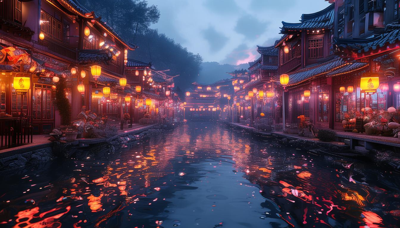 正定夜景哪里好玩？