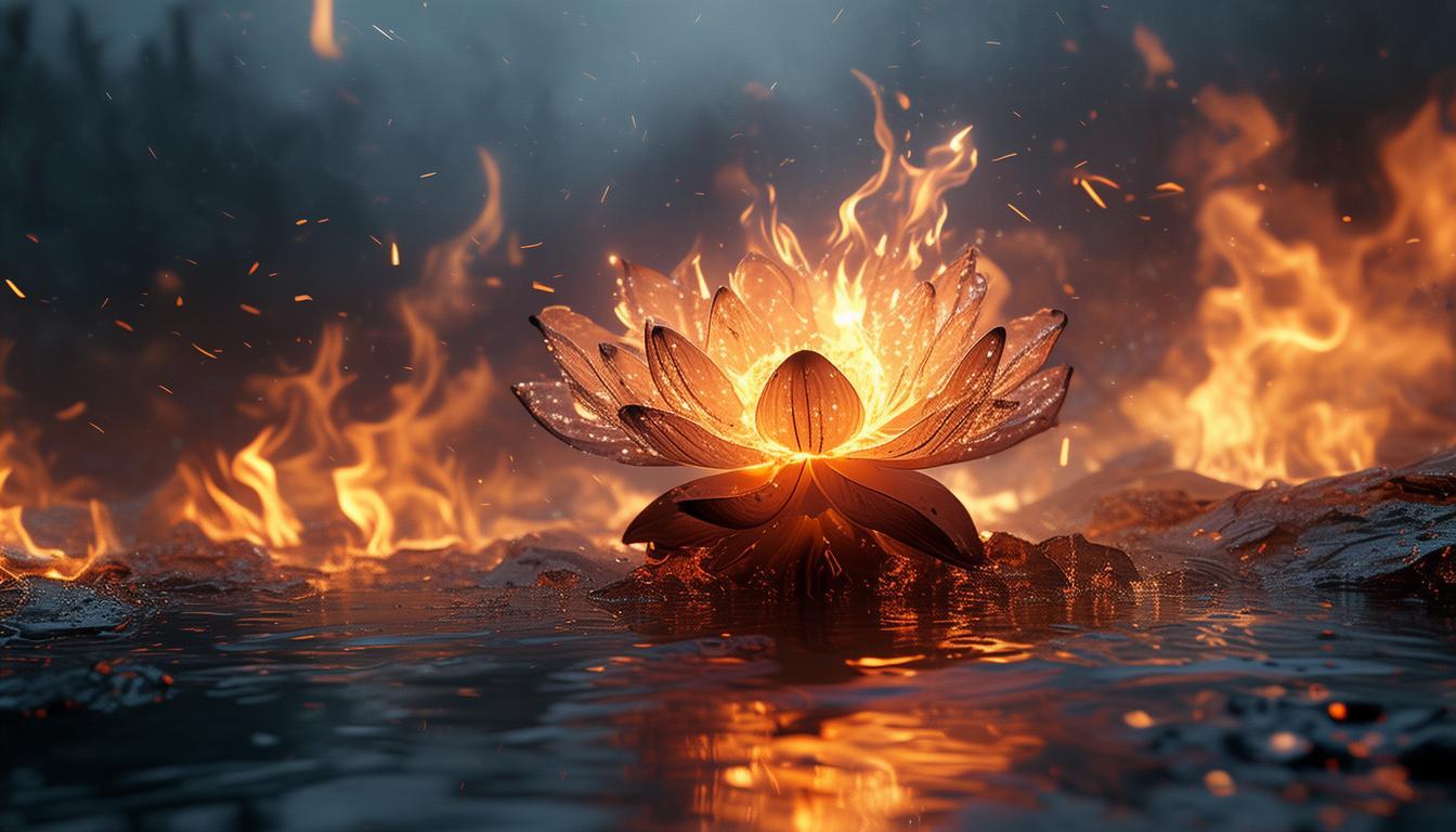 莲花浴火盛开是什么歌？