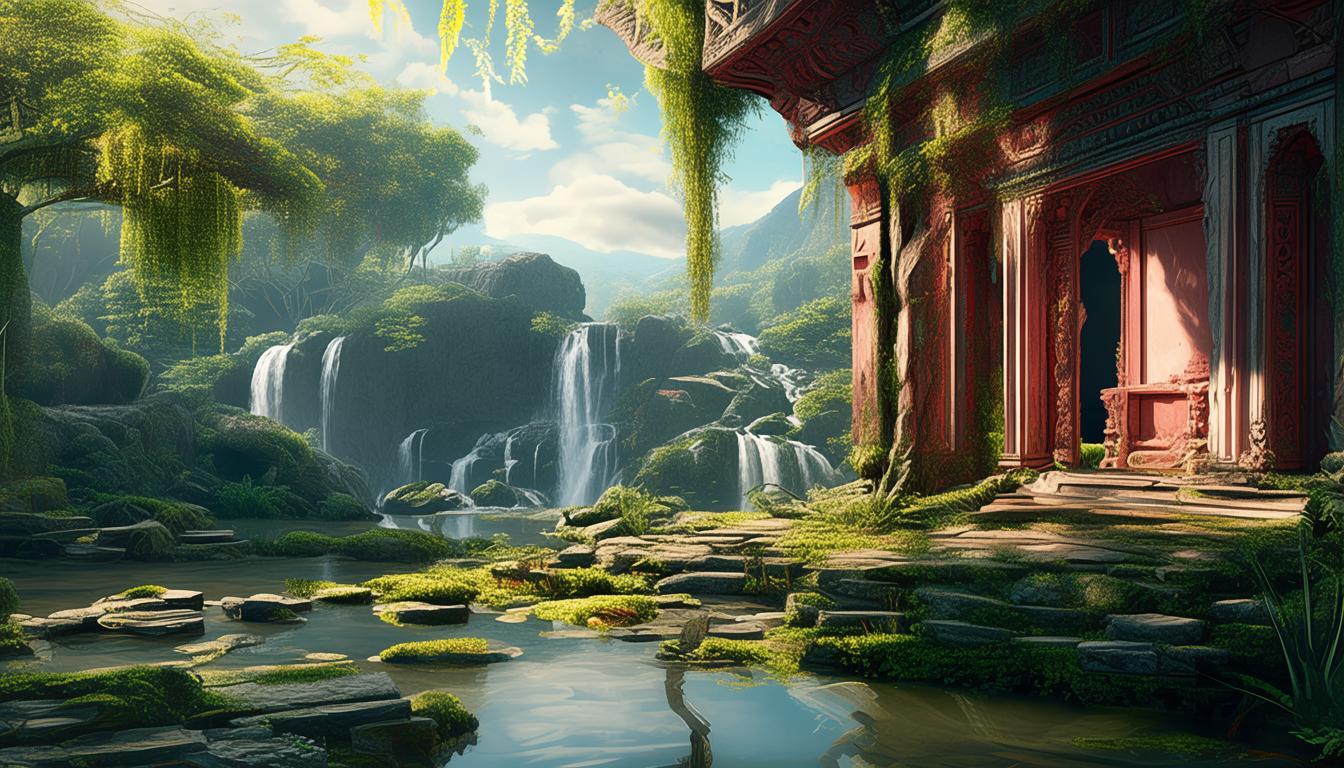 寺庙可以看到什么景点？
