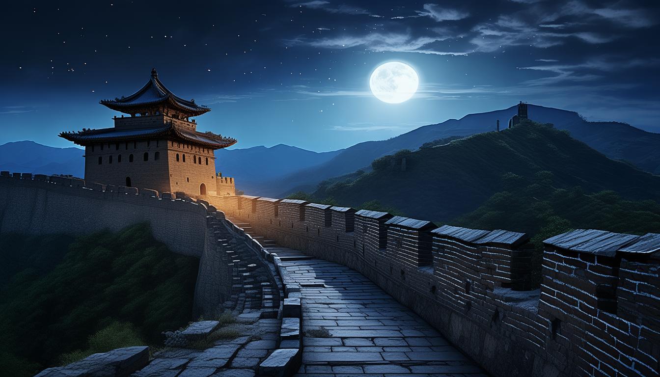 夜游长城有什么景点？
