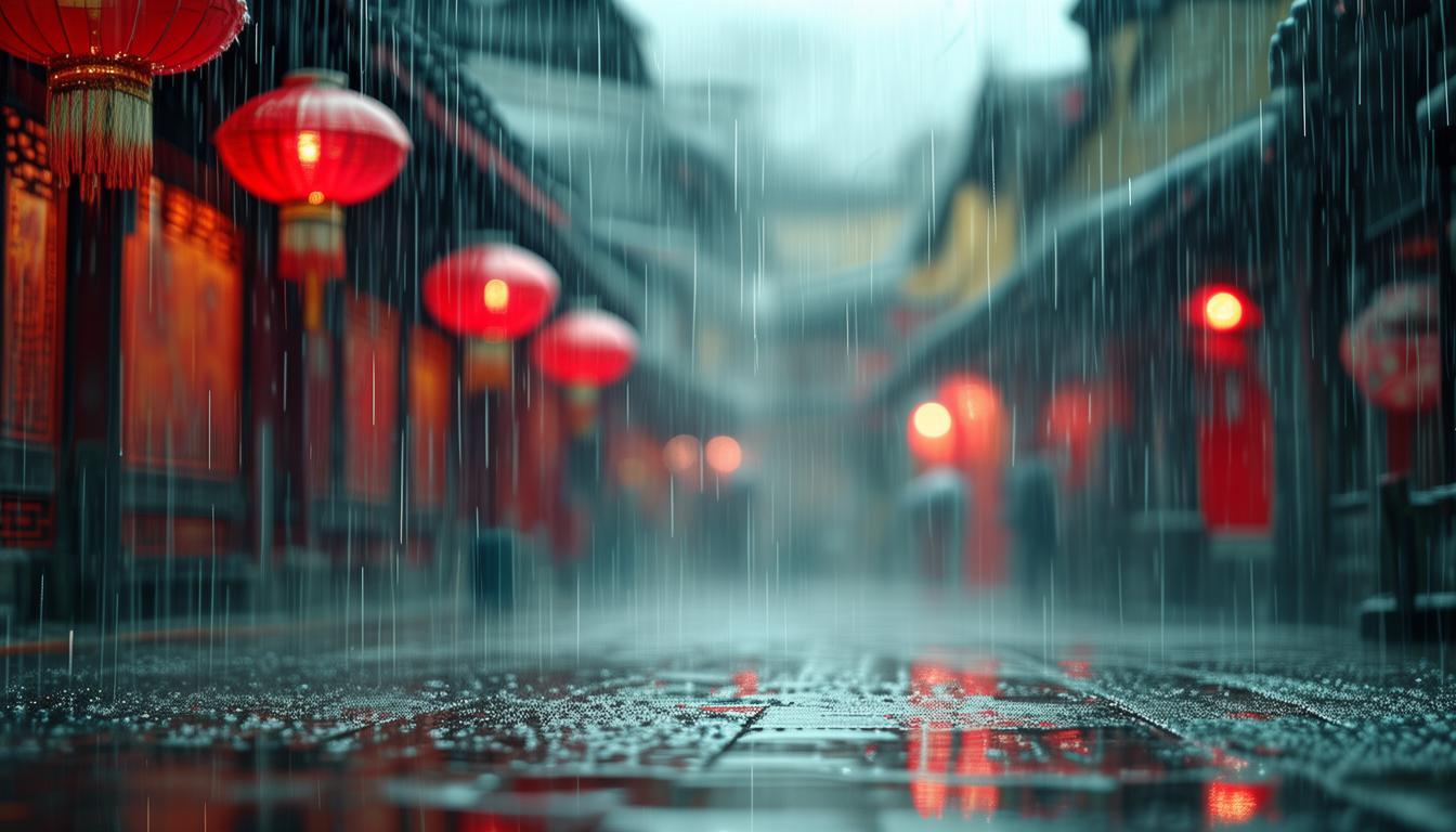 过年下这么大的雨是什么歌？