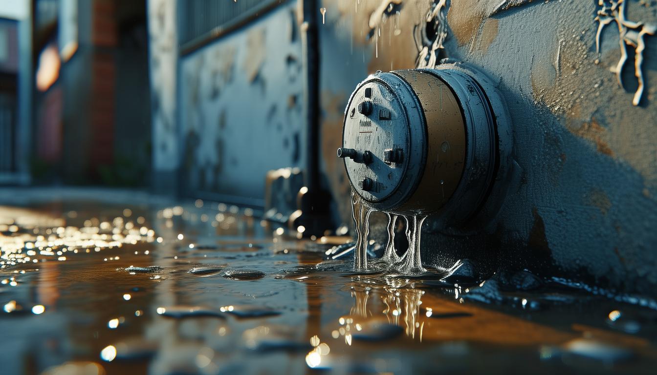 水表处漏水，物业应该负责维修吗？