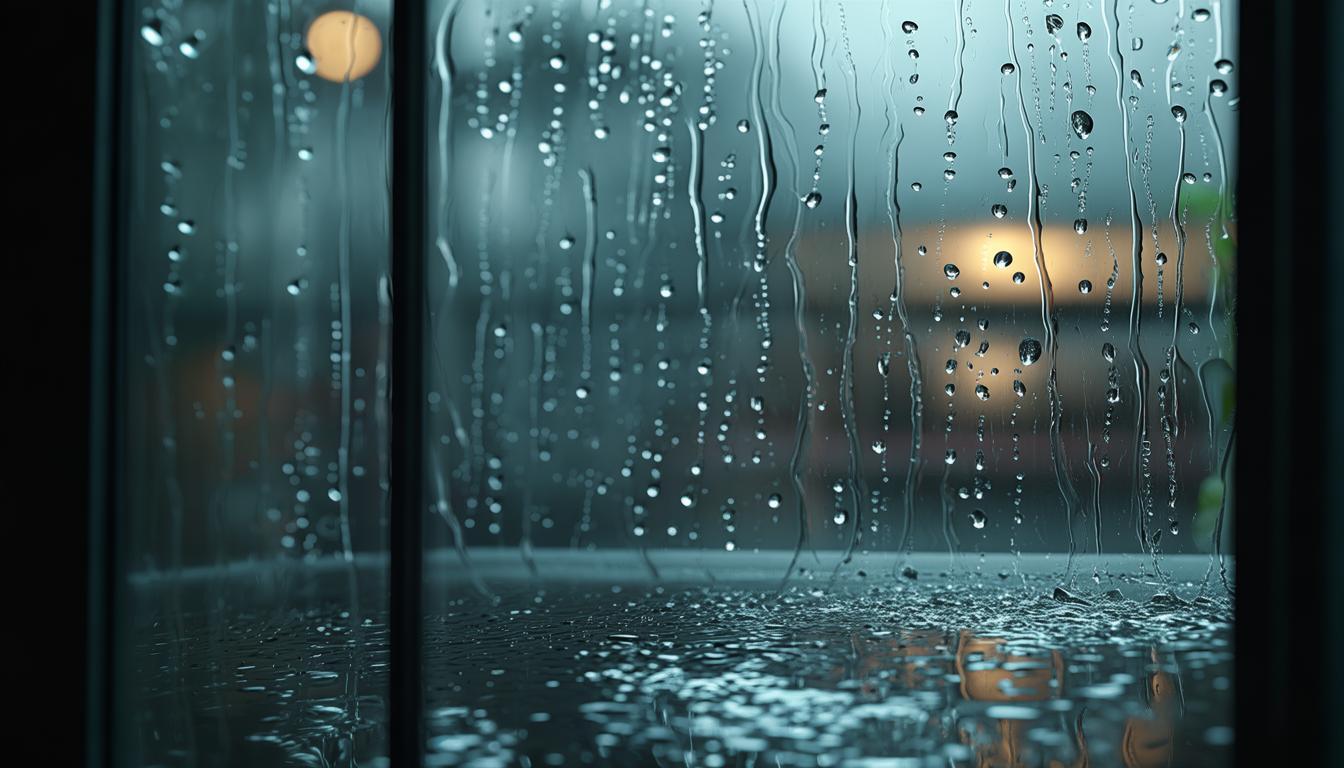 窗外的雨滴溚是什么歌？