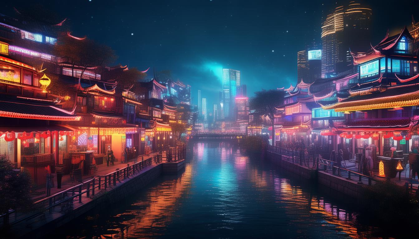 关中夜景哪里好玩？
