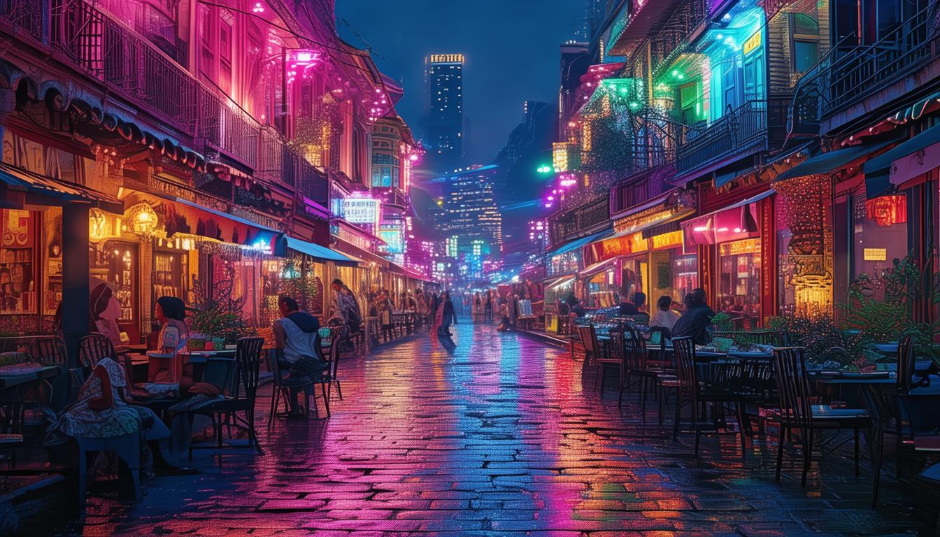 西华晚上哪里好玩？