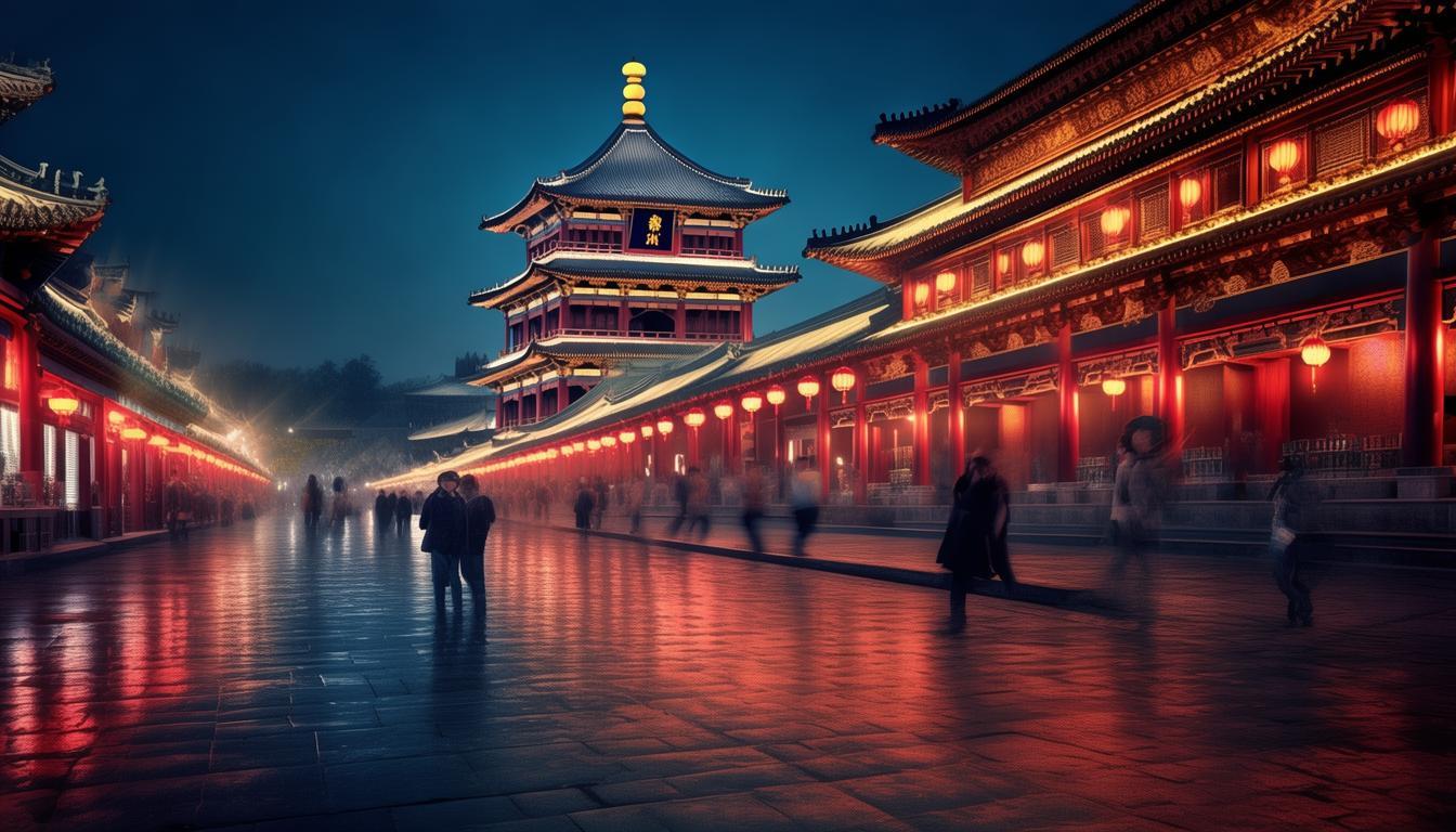 晚上到西安有什么景点？