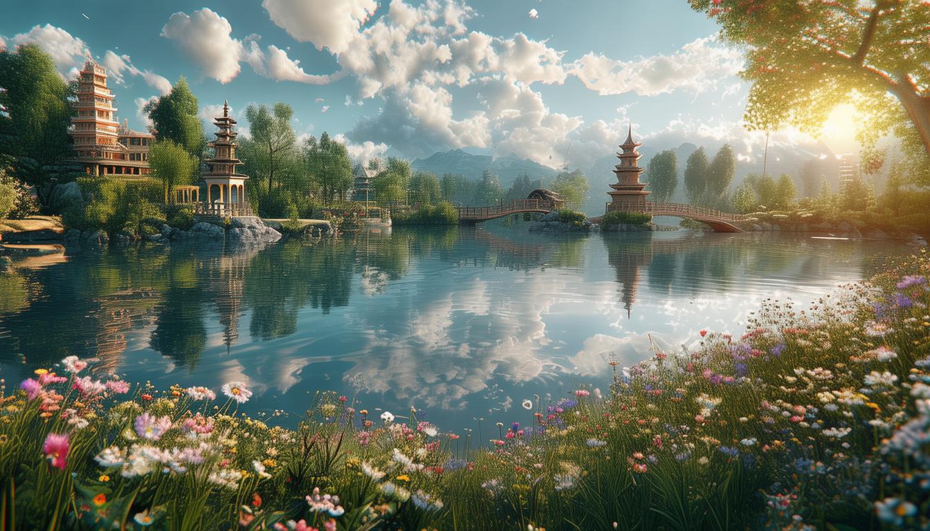 连花湖有哪些景点可以游玩？