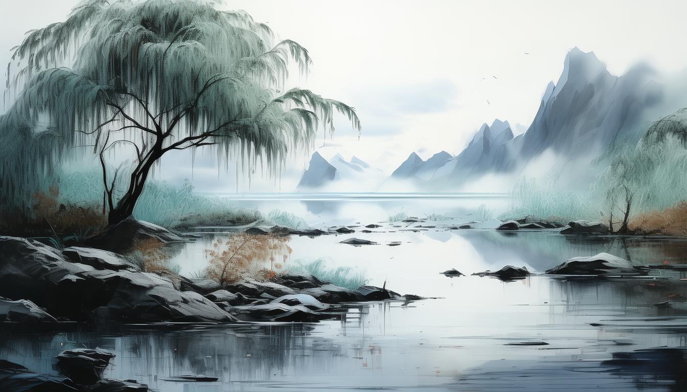 水墨风格能否通过AI绘画完美呈现？