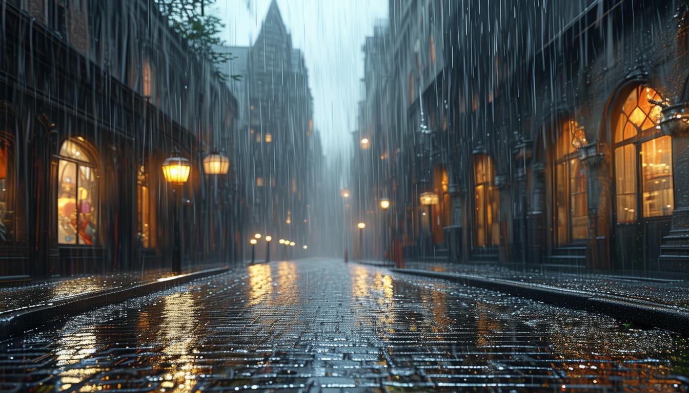 那时候还下着雨是什么歌？