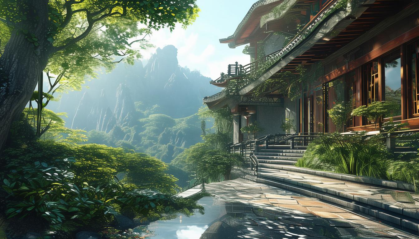 龙凤山景区附近的酒店真的如传说中那般漂亮吗？