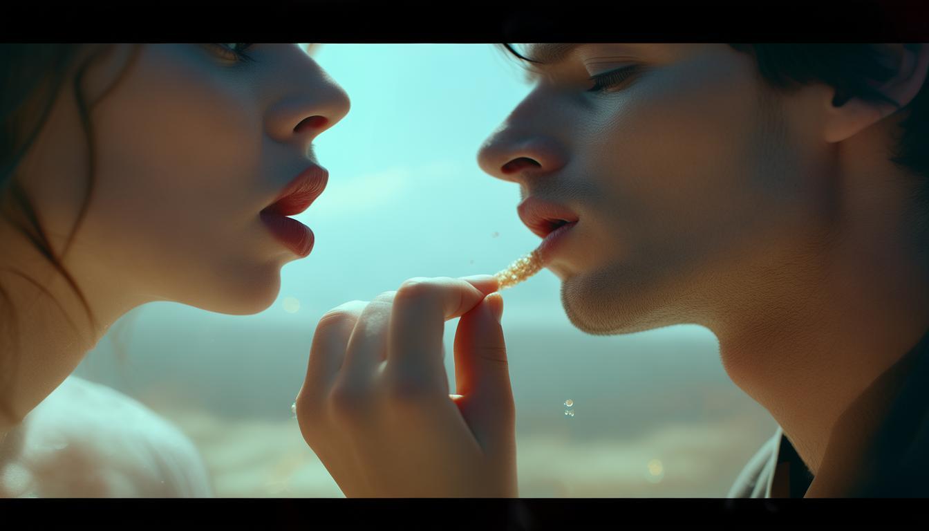 女友要咬我手指，这是什么意思呢？