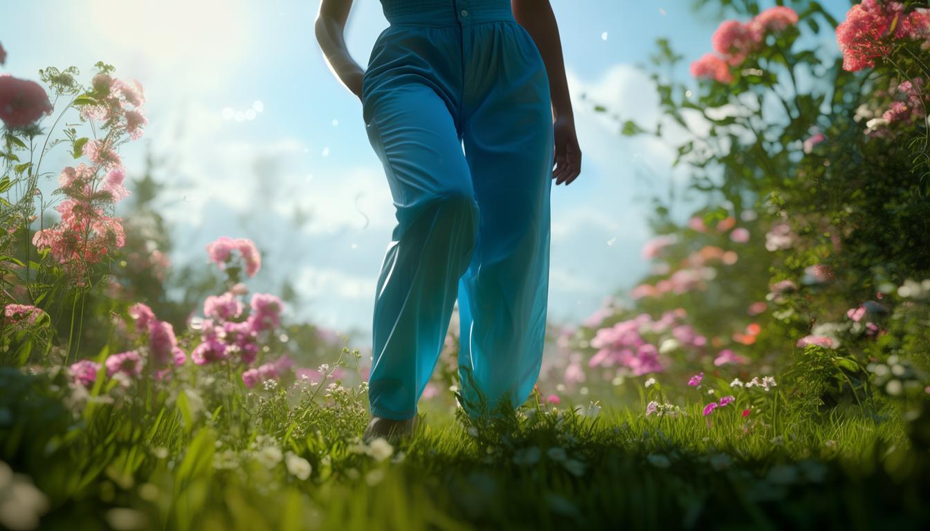 女友夏天穿什么裤子好？轻盈透气是关键