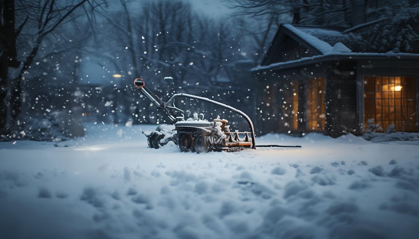 物业使用扫雪机违法吗？