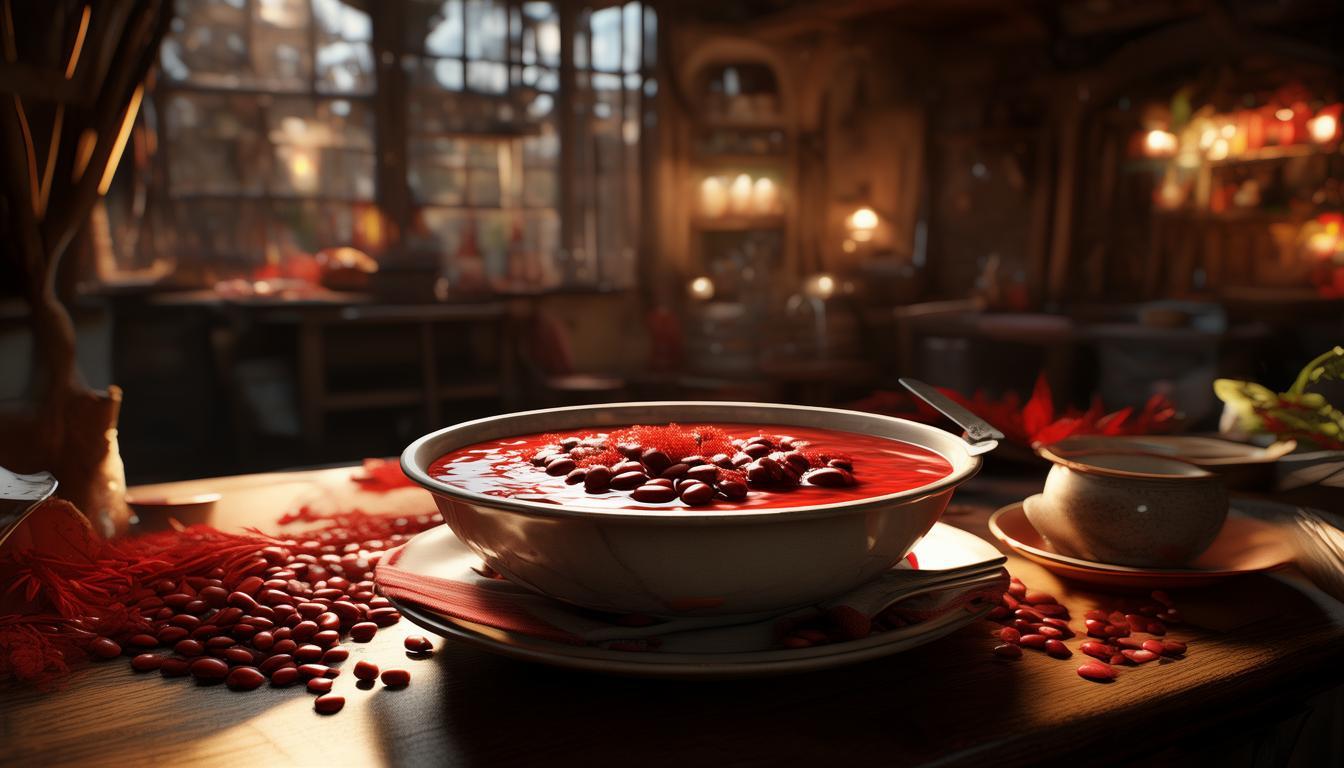 物业送红豆汤什么意思？