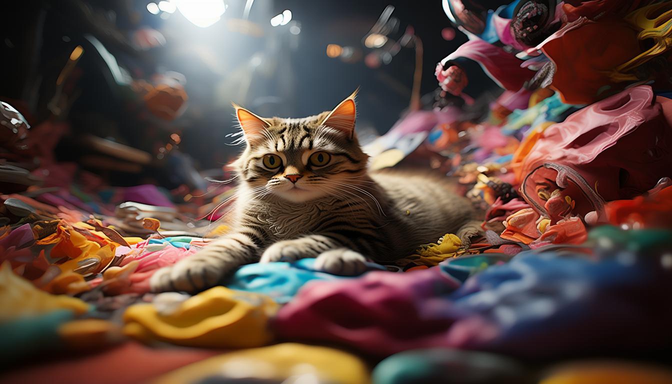 文心一言画猫能有多搞笑？