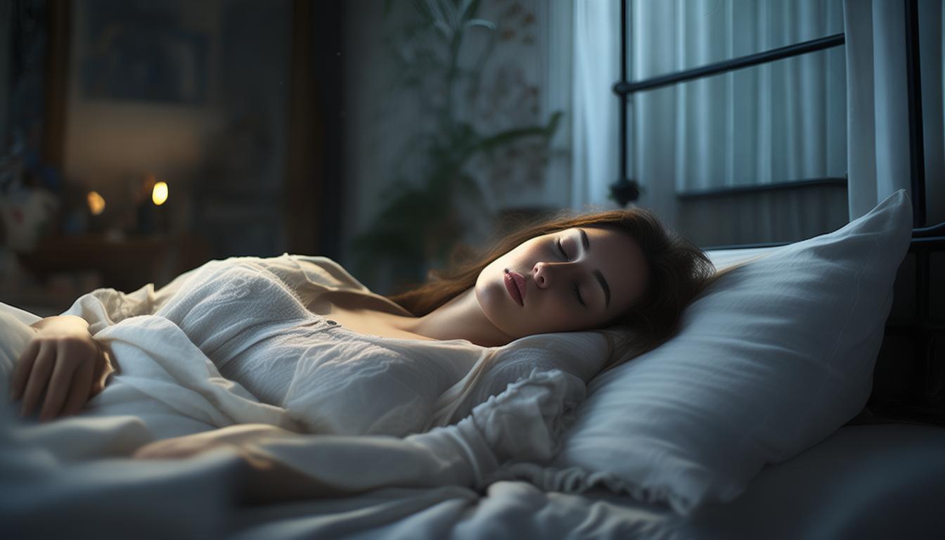 熟睡女友睁眼睡觉了正常吗？