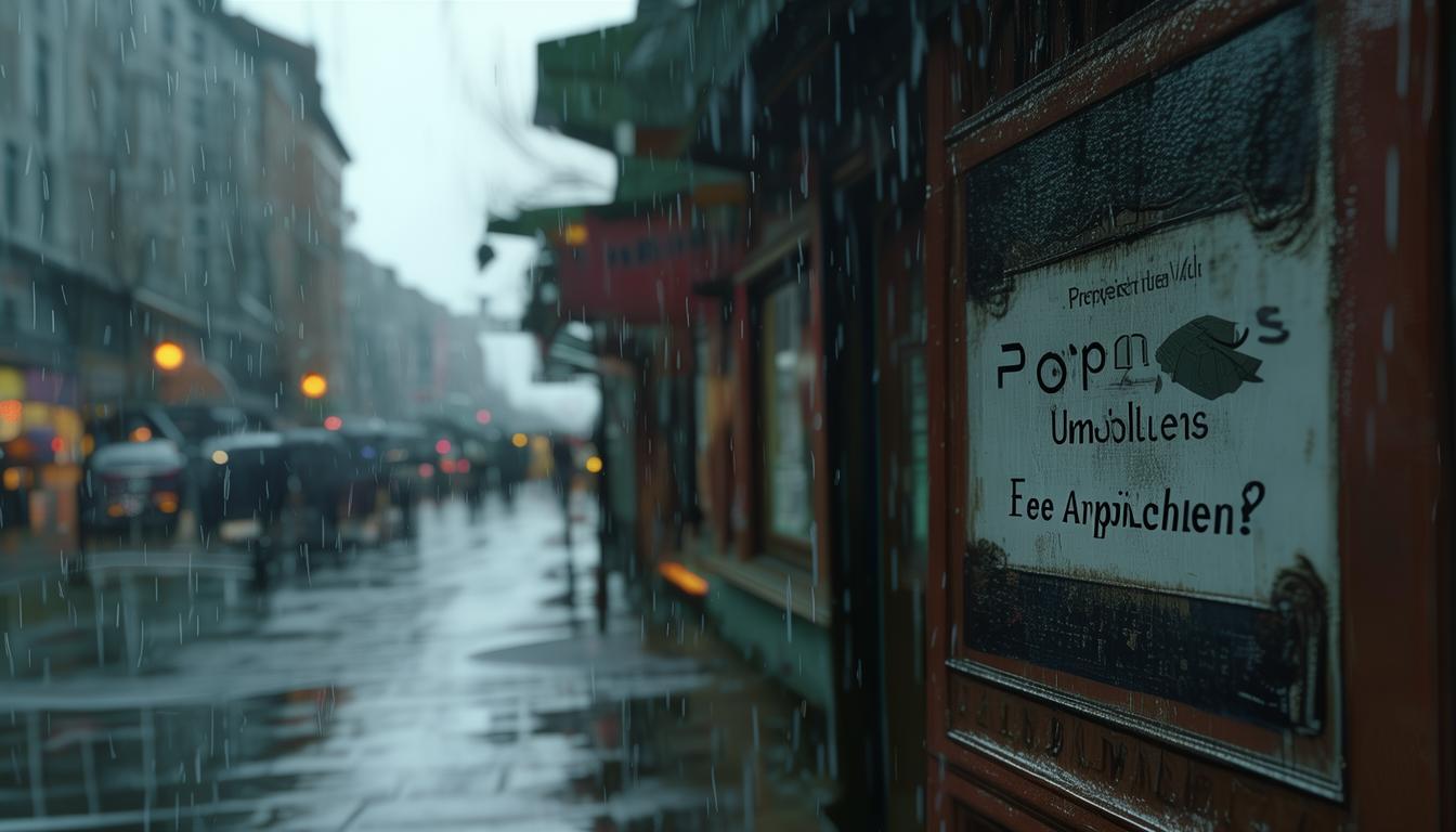 物业提供雨伞能收费吗？