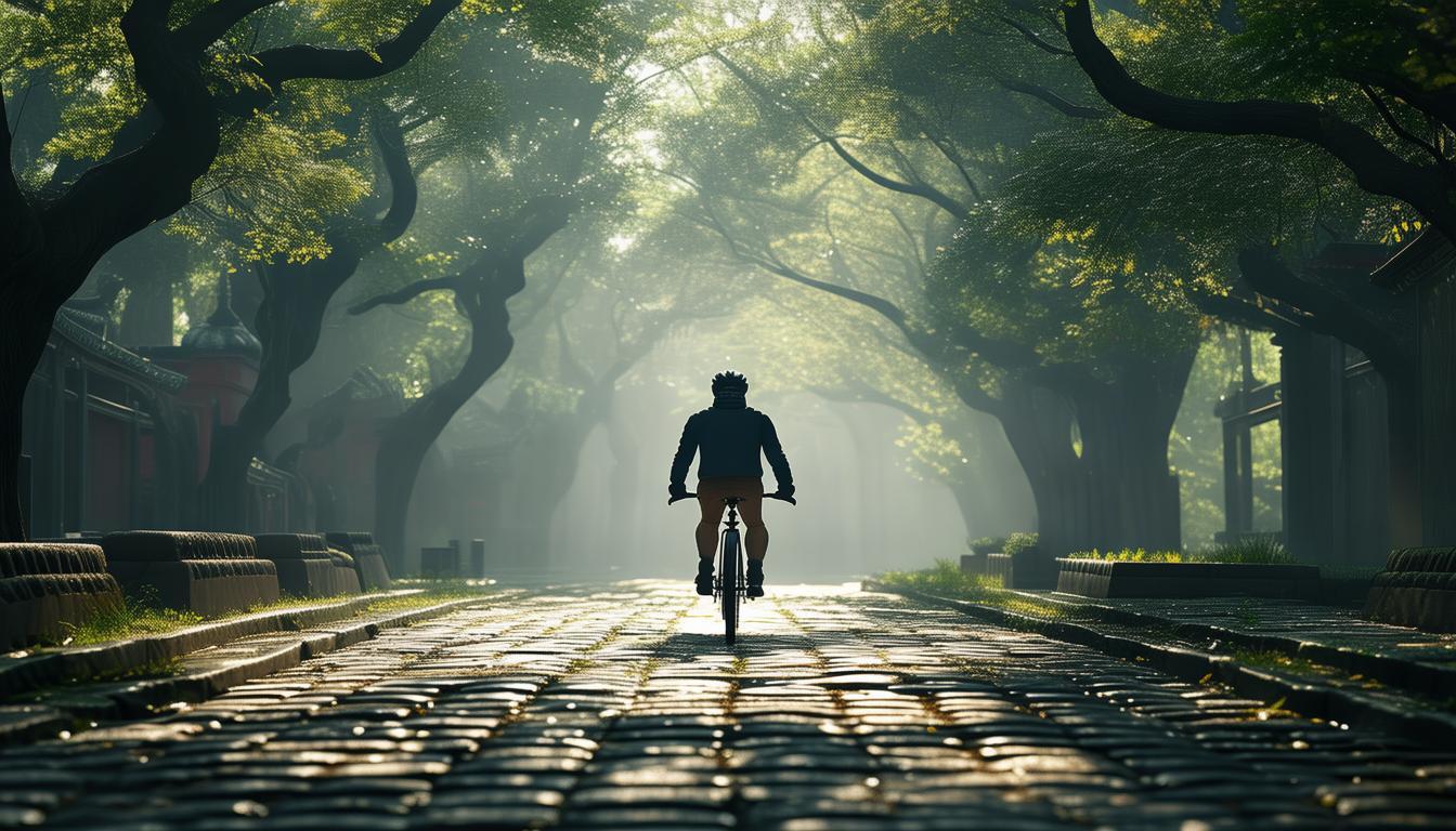骑车进明孝陵景区要多久？