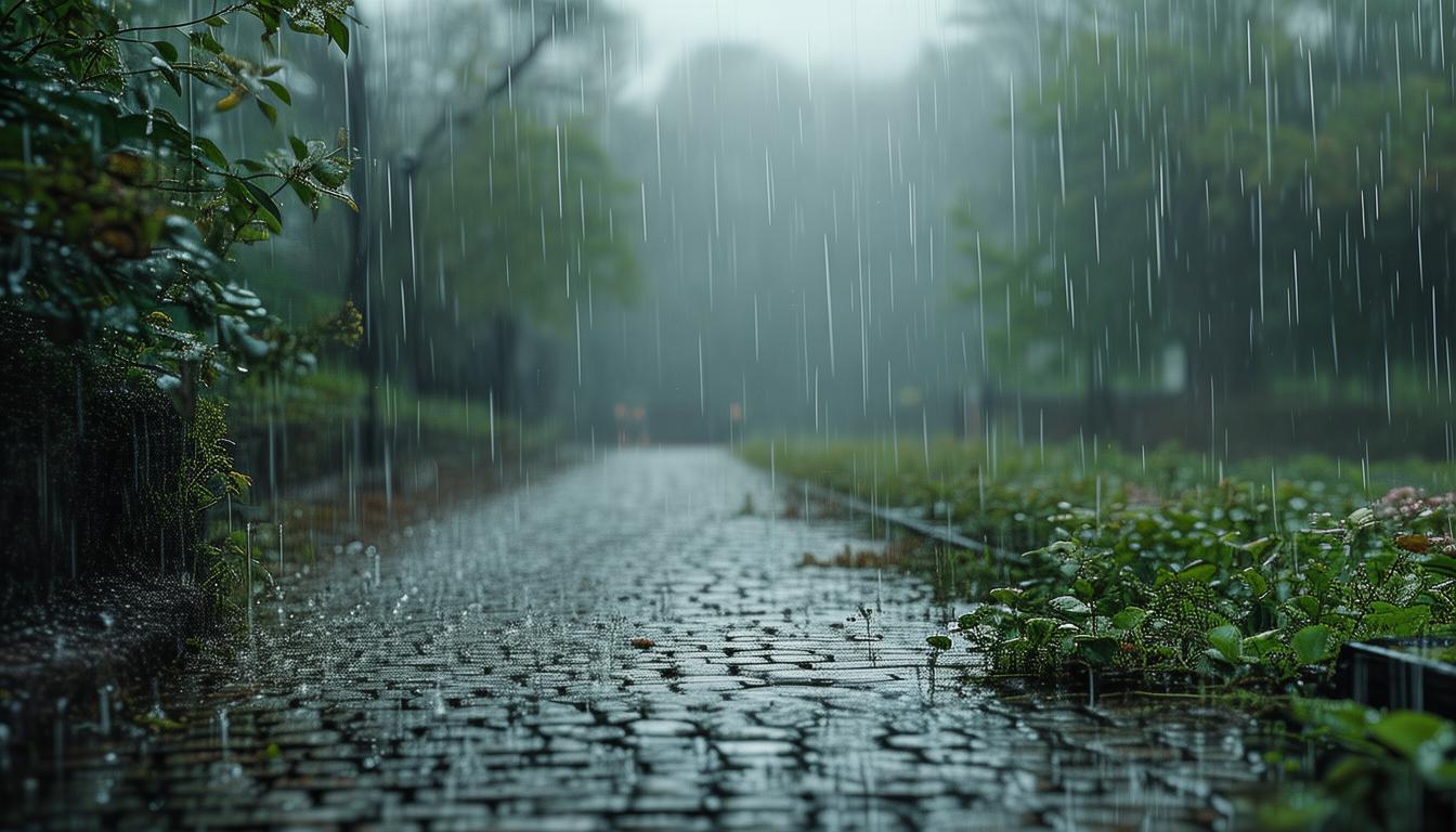 天闷闷下着雨是什么歌？