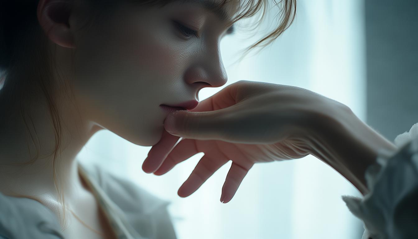 捏女友的小脸代表什么？