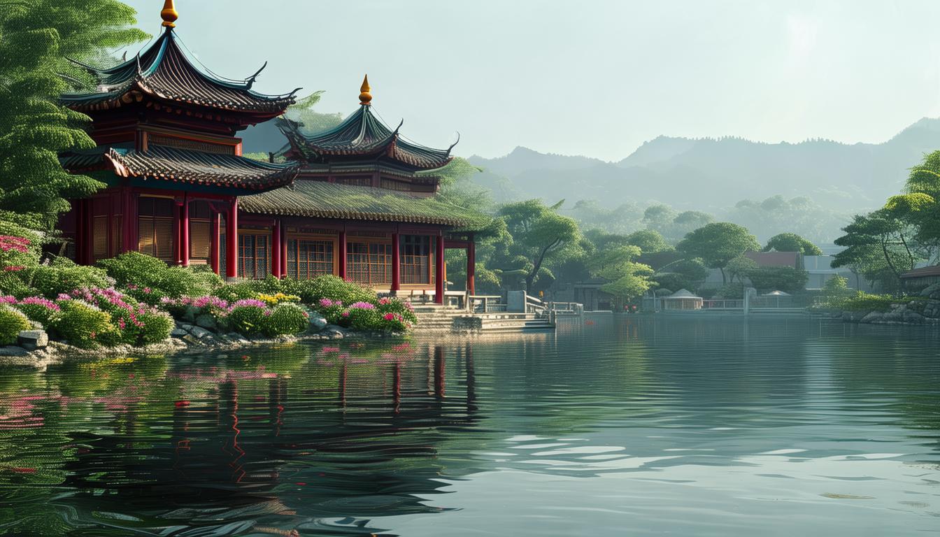 济南五龙潭里有哪些景点？
