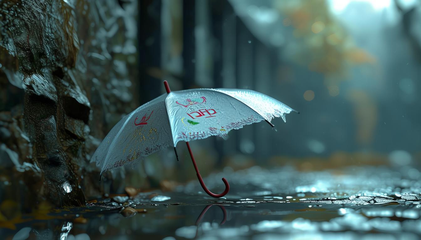 物业专用雨伞标签是什么？